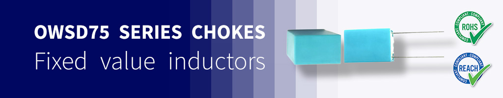 OWSD75 series choke, Fixed value inductors