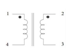 molded common mode filter_schematic